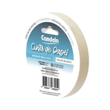 Candela Cinta Papel 18mm x 50mts