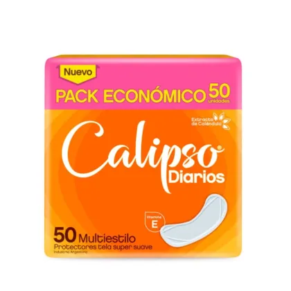 Calipso Protector Diario Multiestilo x50u