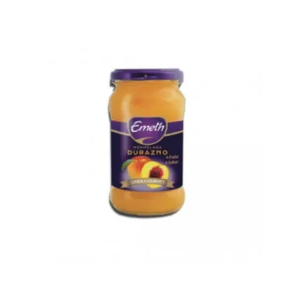 Emeth Mermelada 454gr Durazno Frasco de Vidrio