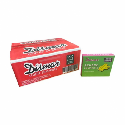 Dismar Azufre x 5 Barritas