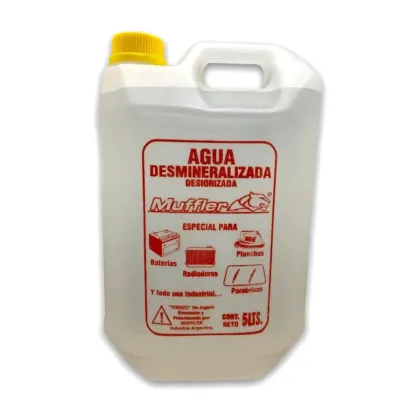 Agua Destilada x 5 lt