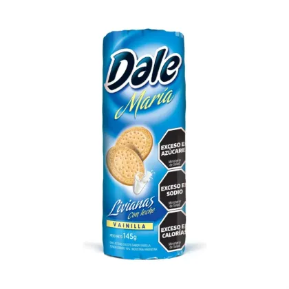 Dale Maria Galletitas Livianas sabor Vainilla 145gr