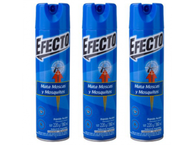 Efecto Insecticida Aerosol 360ml