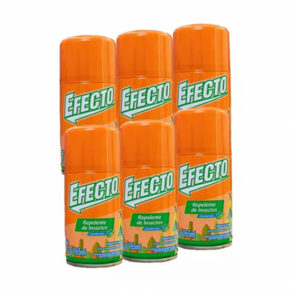 Efecto repelentes de insectos 165ml.
