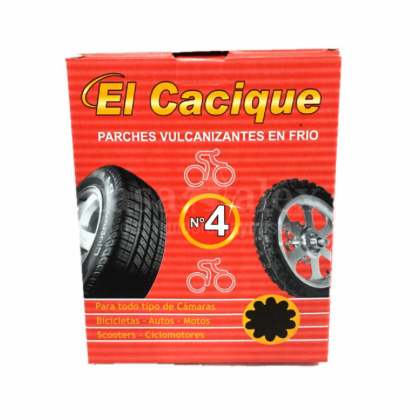 El Cacique Parches Vulcanizantes en Frio N°4