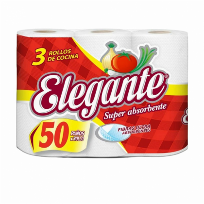 Elegante Rollos de Cocina x 3u