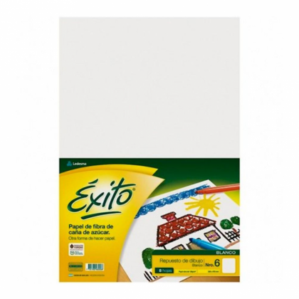 Exito repuesto de dibujo Canson nro. 6, 8 hojas, 120mg