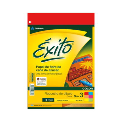 Exito Repuesto de Dibujo N&deg;3 Color