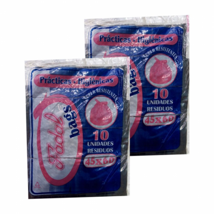 Fadal Bolsas x 10 unidades 45 x 60cm