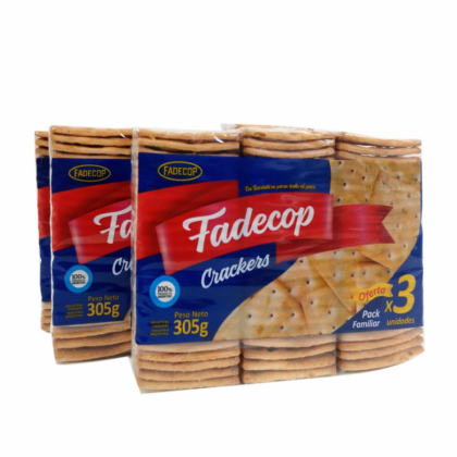 Fadecop Crackers Pack x3