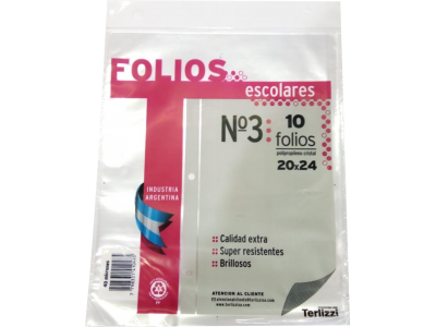 Terlizzi Folios N°3 x 10u