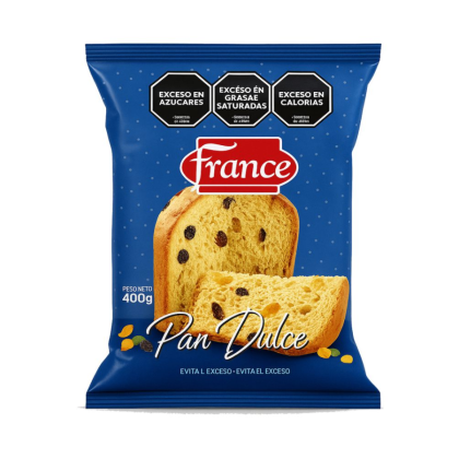 France Pan Dulce C/Frutas 400g
