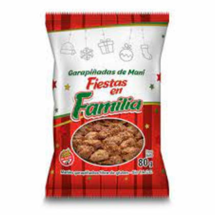 Fiestas Garrapiñada de Mani 80g