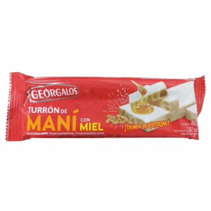 Georgalos Turron de Mani 80g