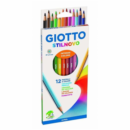 Giotto lapices de colores x 12