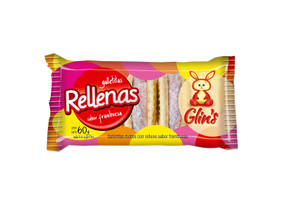 Glins Galletitas Rellenas 60g