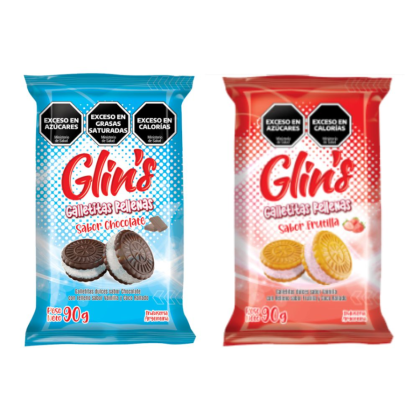 Glins Galletitas Rellenas 90g