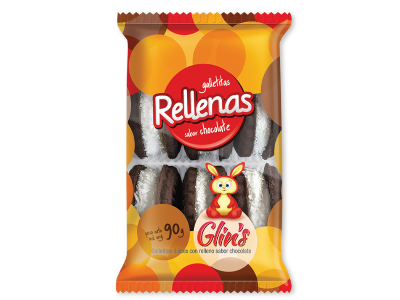 Glins Galletitas Rellenas 90g