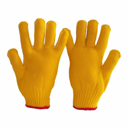 Guantes Fibra Amarillo Par