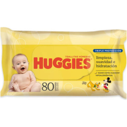 Huggies Toallitas Humedas x 80u