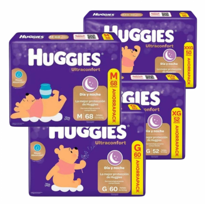 Huggies UltraConfort Ahorra Pack