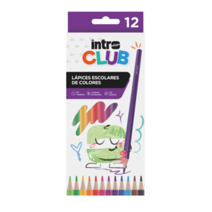 Intro Club Lapices de Colores x 12u