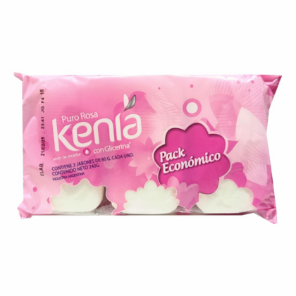 Kenia Jabon de Tocador x 3u