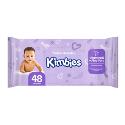 Kimbies Toallitas H&uacute;medas x 48u