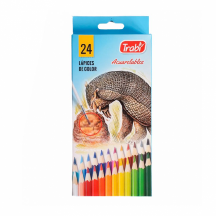 Lapices de colores Trabi x 24