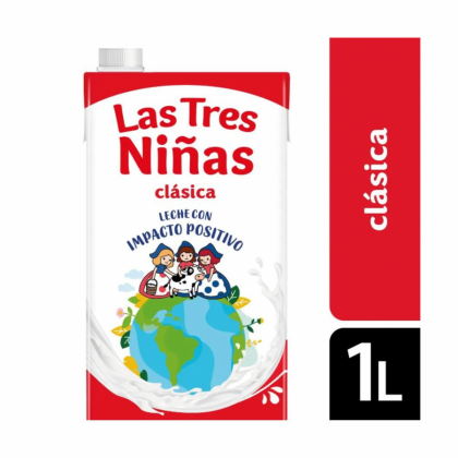 Las Tres Niñas Leche 1lt.