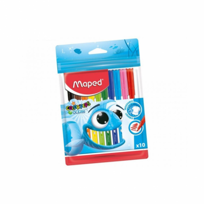 Marcadores de colores Maped x 10 unidades