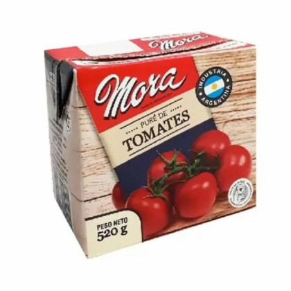 Mora Pur&eacute; de Tomates libre de gluten 520gr
