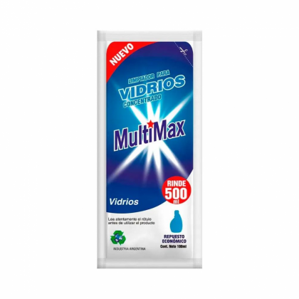 Multimax Limpiador Vidrios Concentrado