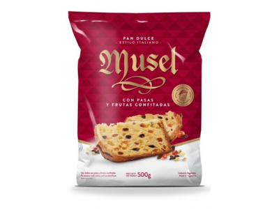 Musel Pan Dulce con Frutas 500g