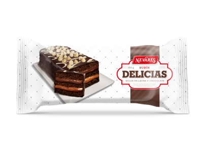 Nevares Budin Relleno Delicias 180g