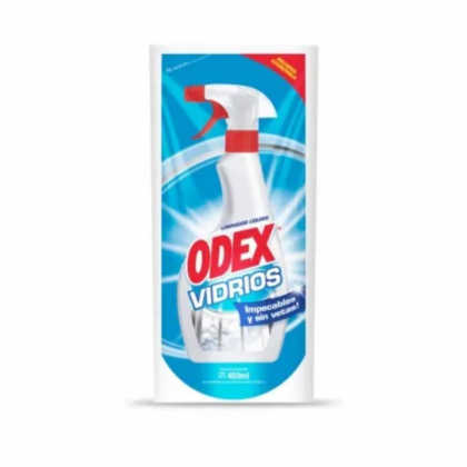 Odex Limpiador Liquido Vidrios Repuesto x 450ml