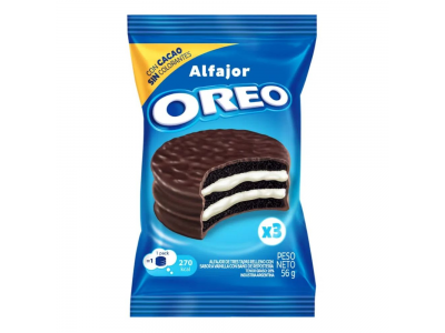 Oreo Alfajor Triple Pack x 6u