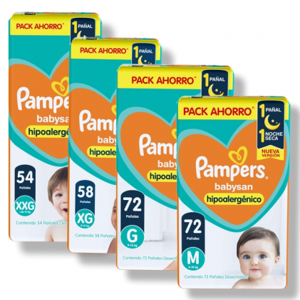 Pampers Babysan Pack Ahorro