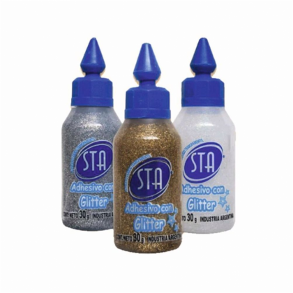 Plasticola Sta con glitter 30g