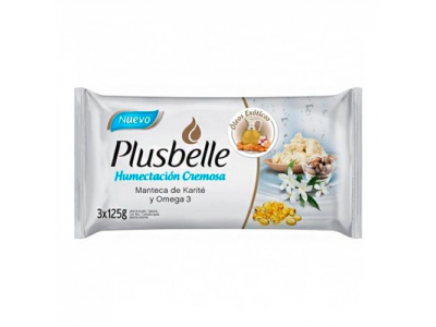 Plusbelle Jabón Pack x 3u