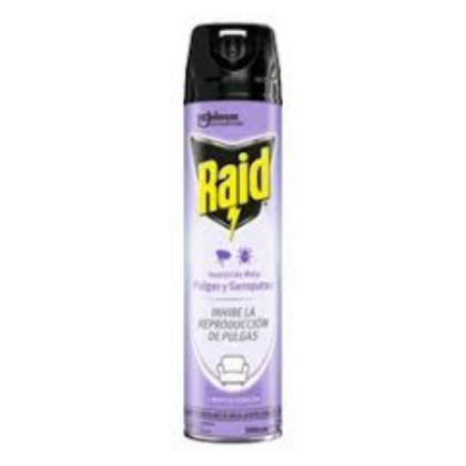 Raid pulgas y garrapatas 335g