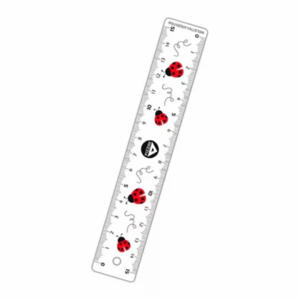 Regla Pizzini 15cm. con Dibujos