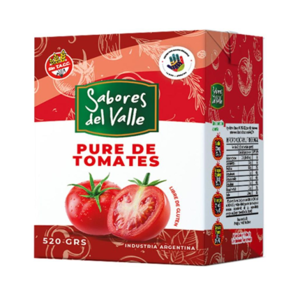 Sabores del Valle Pure de Tomate 520g