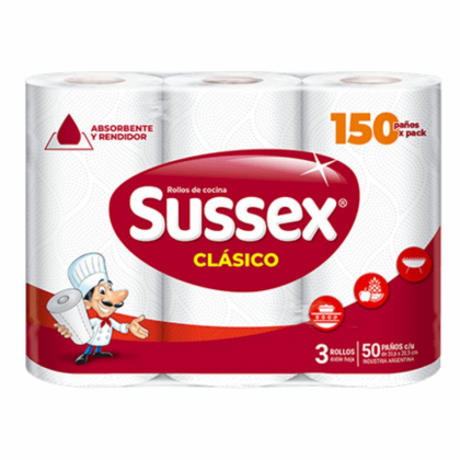 Sussex Rollo Cocina x 50p