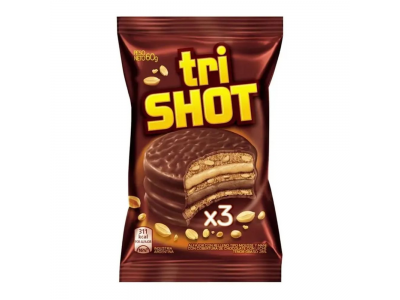 Tri Shot Alfajor Triple Pack x 6u