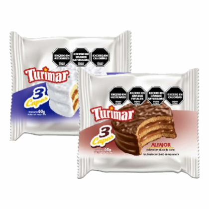 Turimar Alfajor Triple Caja x 24u