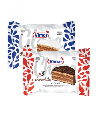 Vimar Alfajor Triple Caja x 24u