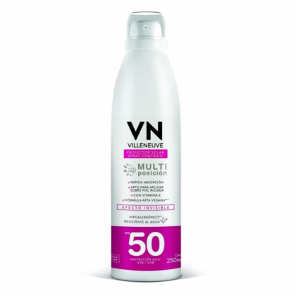 VN Villeneuve Protector Solar F 50 Spray 250ml